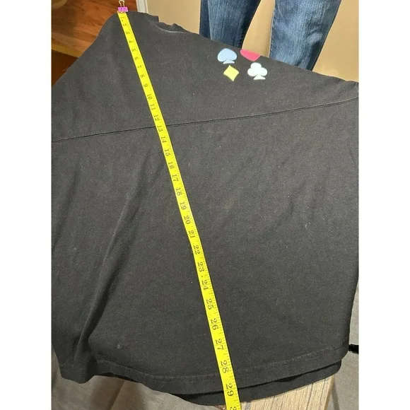 Spirit Jersey WildCard Las Vegas Casino long sleeve shirt Small S black 2 Sided - Picture 10 of 13